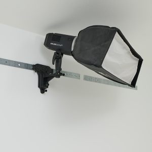 Horizontal Hair Light Setup