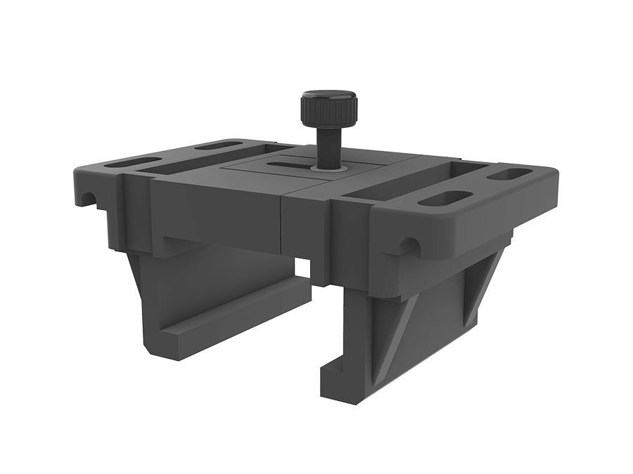 TogDrop® Dual Backdrop Holder Adaptor shown on white background