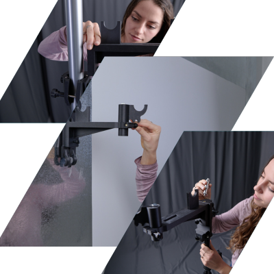 choose your option of backdrop hanging system