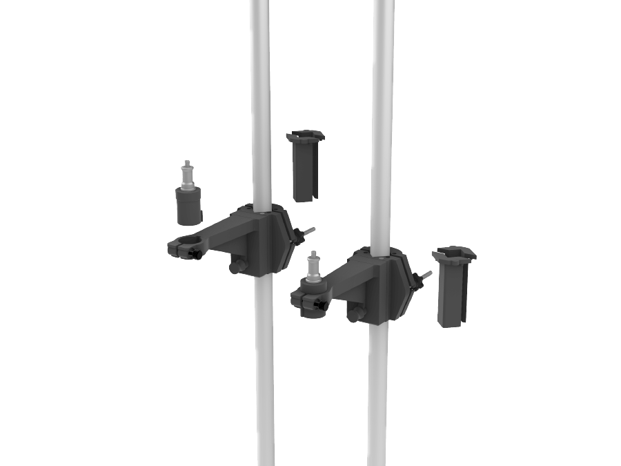 Pole Adapters with Lighting Package