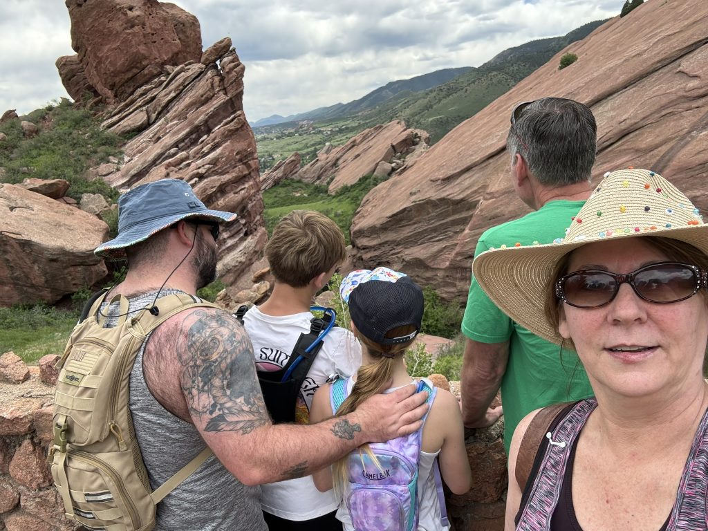 Family Vacation at Red Rock Colorado