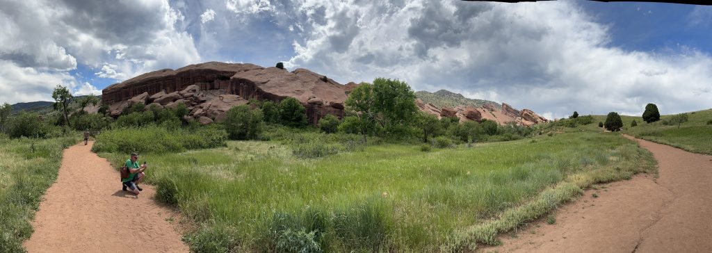 Pano Photo of Red Rock Colorado