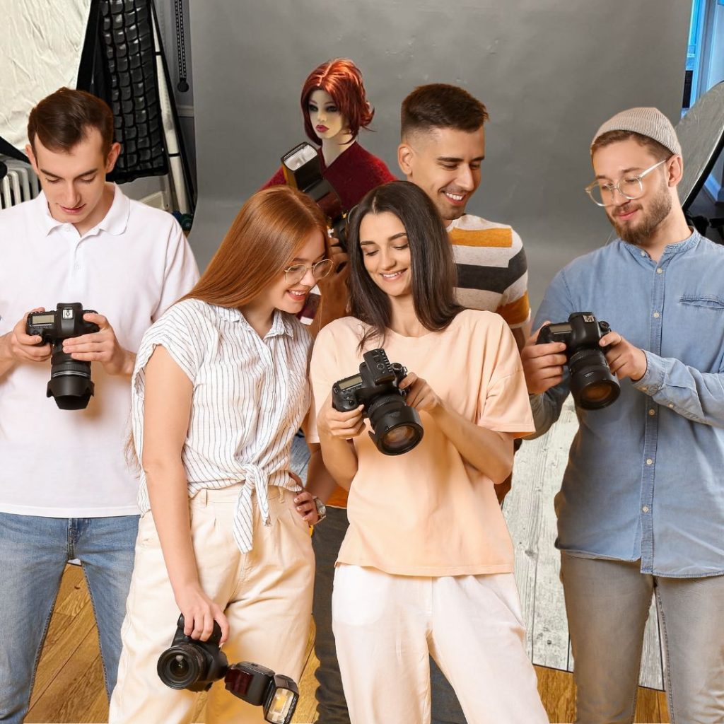 we are all in this together image of photography workshop
