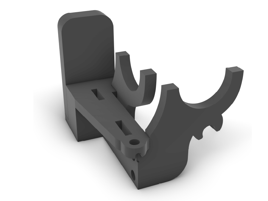 Two backdrops forming a 90 degree corner using Fixed Corner Body
