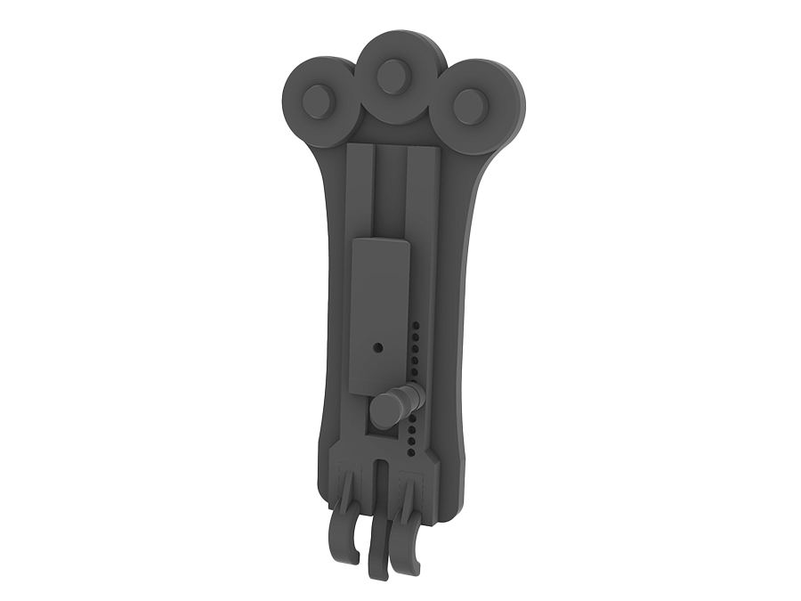 Triple Head Adjustable Base