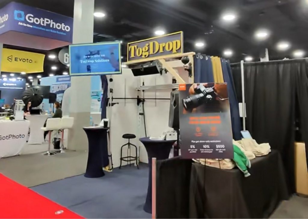 TogDrop set up at Imaging USA 2026 1.1