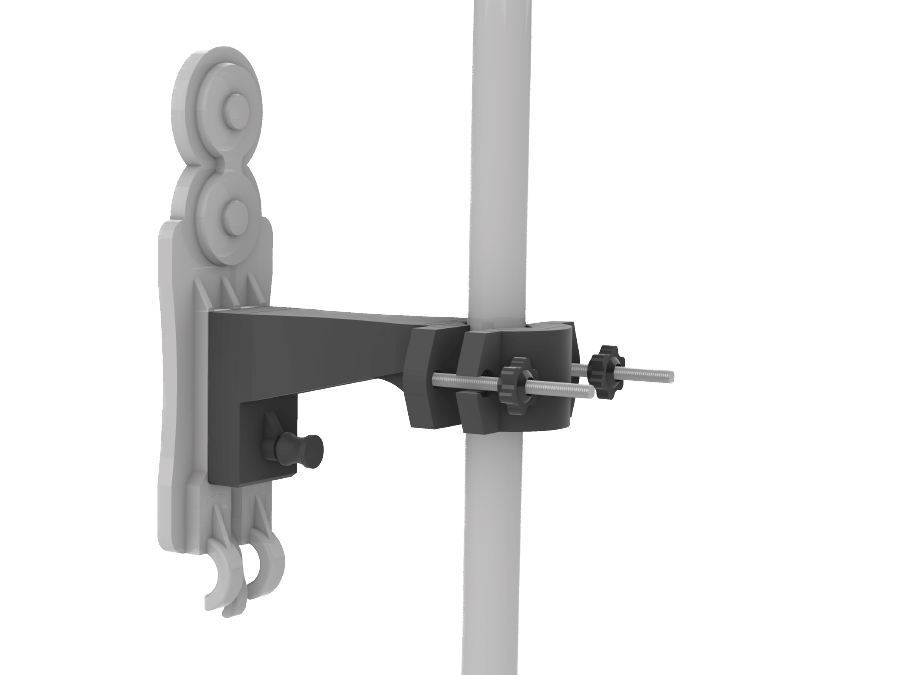 StandFree lighting system allowing easy light adjustment without ladder or stand legs